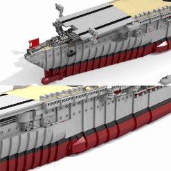 WW2 German Graf Zeppelin 1:200 MOC-34030 Military Aircraft Carrier Warship Battleship 8067Pcs Building Blocks Kids Toy C8054 WW2 German Graf Zeppelin 1:200 MOC-34030 C8054 Military Aircraft Carrier Warship Battleship Building Blocks
