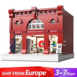 CADA C66008 London Underground Station City Street View Ideas Creator Modular Building Blocks