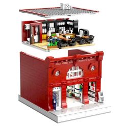 CADA C66008 London Underground Station City Street View Ideas Creator 1836Pcs Modular Building Blocks Kids Toy CADA C66008 London Underground Station City Street View Ideas Creator Modular Building Blocks