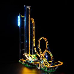 LED Light Kit For Loop Coaster 10303 Lamp Kit DIY LED Light Kit For 10303 Loop Coaster Lamp Kit DIY