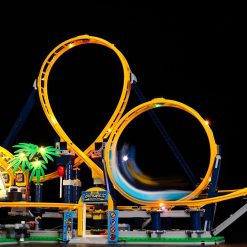 LED Light Kit For Loop Coaster 10303 Lamp Kit DIY LED Light Kit For 10303 Loop Coaster Lamp Kit DIY