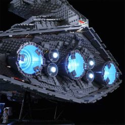 LED Light Kit For Star Wars Imperial Star Destroyer ISD UCS 75252 81098 Lamp Set DIY LED Light Kit For Star Wars Imperial Star Destroyer ISD UCS 75313 81098 Lamp Set DIY