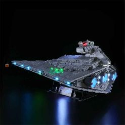 LED Light Kit For Star Wars Imperial Star Destroyer ISD UCS 75252 81098 Lamp Set DIY LED Light Kit For Star Wars Imperial Star Destroyer ISD UCS 75313 81098 Lamp Set DIY