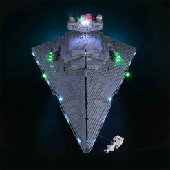 LED Light Kit For Star Wars Imperial Star Destroyer ISD UCS 75252 81098 Lamp Set DIY LED Light Kit For Star Wars Imperial Star Destroyer ISD UCS 75313 81098 Lamp Set DIY
