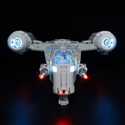 LED Light Kit For Star Wars Mandalorian The Razor Crest 75331 60088 DIY Lamp Kit LED Light Kit For Star Wars Mandalorian The Razor Crest 75331 60088 DIY Lamp Kit