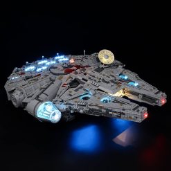 LED Lighting Kit For Star Wars Millennium Falcon 75192 05132 DIY Lamp Set LED Lighting Kit For Millennium Falcon 75192 05132 DIY Lamp Set