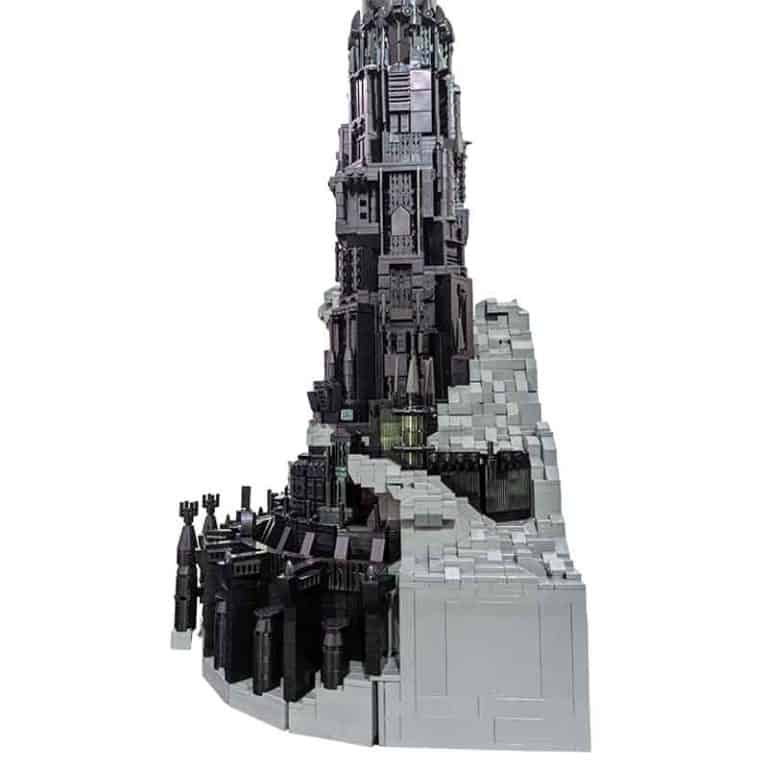 Lord Of The Rings Hobbit Barad-dur Dark Tower MOC-126262 USC 5996Pcs ...