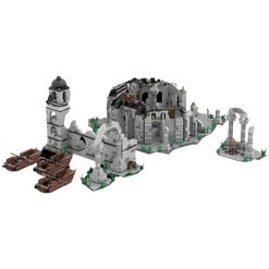 Lord of the Rings Hobbit Fall of Osgiliath MOC-78270 UCS 7242Pcs Modular Building Blocks Kids Toy Lord of the Rings Hobbit Fall of Osgiliath UCS MOC-78270 Modular Building Blocks Kids Toy