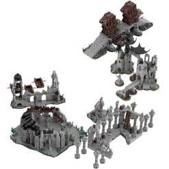 Lord of the Rings Hobbit Fall of Osgiliath MOC-78270 UCS 7242Pcs Modular Building Blocks Kids Toy Lord of the Rings Hobbit Fall of Osgiliath UCS MOC-78270 Modular Building Blocks Kids Toy