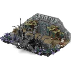 Lord of the Rings Hobbit Watcher in the Water Doors of Durin MOC-30989 USC 2608Pcs Building Blocks Kids Toy Lord of the Rings Hobbit Watcher in the Water Doors of Durin MOC-30989 USC Building Blocks