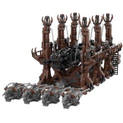 Lord of the Rings Hobbit Wolf’s Head Grond MOC-122034 USC 2468Pcs Building Blocks Kids Toy Lord of the Rings Hobbit Wolf’s Head Grond MOC-122034 USC Building Blocks Kids Toy
