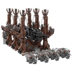 Lord of the Rings Hobbit Wolf’s Head Grond MOC-122034 USC Building Blocks Kids Toy