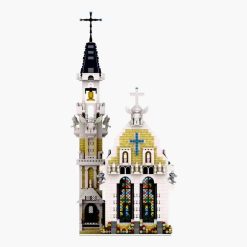 MORK 033006 Medieval Church Ideas Creator Expert Street View Series 4752Pcs Building Blocks Kids Toy MORK 033006 Medieval Church Ideas Creator Expert Street View Series Building Blocks