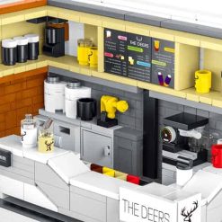 MORK 10208 The Deers Alley Milk Bar Nova Town City Street View 3423Pcs Modular Building Blocks Kids Toy MORK 10208 The Deers Alley Milk Bar Nova Town City Street View 3423Pcs Modular Building Blocks Kids Toy - Image 7