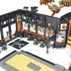 MORK 10208 The Deers Alley Milk Bar Nova Town City Street View 3423Pcs Modular Building Blocks Kids Toy MORK 10208 The Deers Alley Milk Bar Nova Town City Street View Modular Building Blocks