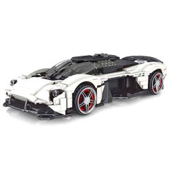 Mould King 10016 AS-Valkyrie Technic Super Race Car Building Blocks Bricks