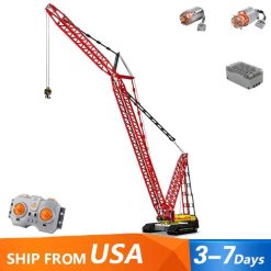 Mould King 17015 LR13000 Crawler Crane Technic Remote Control Building Blocks Bricks