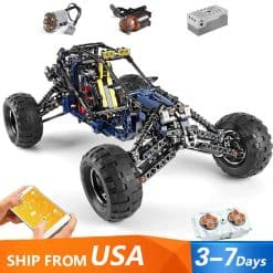 Mould King 18018 Lighting Desert Buggy Technic Off-Road Truck Motorized Remote Control Building Blocks Bricks