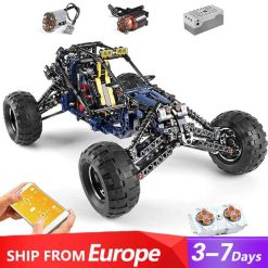 Mould King 18018 Lighting Desert Buggy Technic Off-Road Truck Motorized Remote Control Building Blocks Bricks