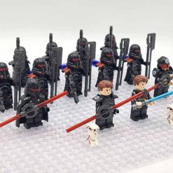 Star Wars Fallen Order Kal Kestis Sisters with Purge Troopers 26 Brick Figures Army Collection Kids Toy Star Wars Fallen Order Kal Kestis Sisters with Purge Troopers Minifigures Army Kids Toy
