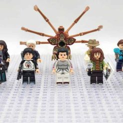 Stranger Things Upside Down TV Show Set 16 Brick Figures Collection Kids Toy Stranger Things Upside Down TV Show Set Minifigures Kids Toy