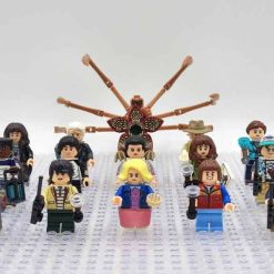 Stranger Things Upside Down TV Show Set 16 Brick Figures Collection Kids Toy Stranger Things Upside Down TV Show Set Minifigures Kids Toy
