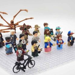 Stranger Things Upside Down TV Show Set 16 Brick Figures Collection Kids Toy Stranger Things Upside Down TV Show Set Minifigures Kids Toy