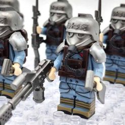 Warhammer 40K Death Korps of Krieg Psyker with Pyro Soldiers 23 Brick Figures Army Collection Kids Toy Warhammer 40K Death Korps of Krieg Psyker with Pyro Soldiers Minifigures Army Collection