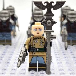 Warhammer 40K Death Korps of Krieg Psyker with Pyro Soldiers 23 Brick Figures Army Collection Kids Toy Warhammer 40K Death Korps of Krieg Psyker with Pyro Soldiers Minifigures Army Collection