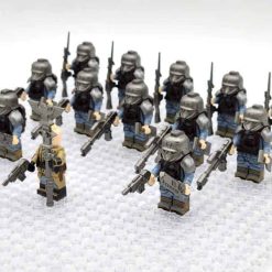 Warhammer 40K Death Korps of Krieg Psyker with Pyro Soldiers 23 Brick Figures Army Collection Kids Toy Warhammer 40K Death Korps of Krieg Psyker with Pyro Soldiers Minifigures Army Collection