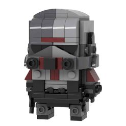 Star Wars Mandalorian Brickheadz Action Figures Model Collection Building Blocks Kid Toys Star Wars Mandalorian Brickheadz Action Figures Model Collection Building Blocks