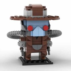 Star Wars Mandalorian Brickheadz Action Figures Model Collection Building Blocks Kid Toys Star Wars Mandalorian Brickheadz Action Figures Model Collection Building Blocks