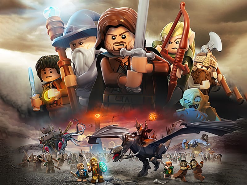 HeroToyz Lord Of The Rings Building Blocks banner