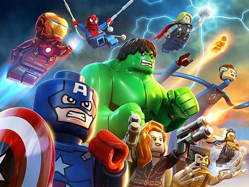 HeroToyz Marvel Superhero Building Blocks banner