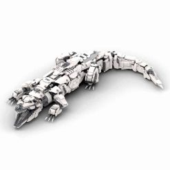 Horizon Zero Dawn Snapmaw Mecha Crocodile MOC Mechanical Robot 1450Pcs Building Blocks Kids Toy Horizon Zero Snapmaw Mecha Crocodile MOC Mechanical Robot Building Blocks Kids Toy