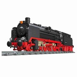 Jiestar 59004 BR 01 Steam Locomotive German Train Railway Express Technic Building Blocks