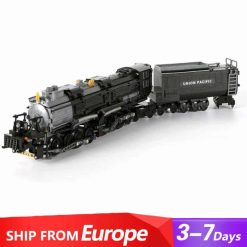 Jiestar 59005 The Bigboy Steam Locomotive Train Railway Express Technic Building Blocks