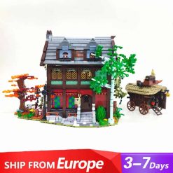 Jiestar 89148 Medieval Inn Ideas Creator Street View Modular Building Blocks