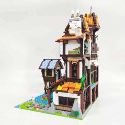 Jiestar 89149 The Medieval Riverside Scholars Ideas Creator Street View 2488Pcs Modular Building Blocks Kids Toy Jiestar 89149 The Medieval Riverside Scholars Ideas Creator Street View Modular Building Blocks Kids Toy