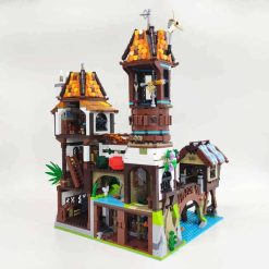 Jiestar 89149 The Medieval Riverside Scholars Ideas Creator Street View 2488Pcs Modular Building Blocks Kids Toy Jiestar 89149 The Medieval Riverside Scholars Ideas Creator Street View Modular Building Blocks Kids Toy