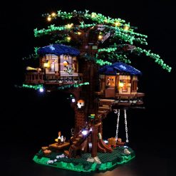 LED Light Kit For 21318 SX6007 Treehouse DIY Lamp set
