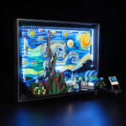 LED Light Kit for 21333 The Starry Night Van Gogh Painting Drawing Lamp Set DIY