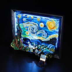 LED Light Kit for 21333 The Starry Night Van Gogh Painting Drawing Lamp Set DIY LED Light Kit for 21333 The Starry Night Van Gogh Painting Drawing Lamp Set DIY