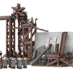 Lord of the Rings Hobbit Pinnacle of Orthanc with Orc Forge of Isengard MOC-33442 MOC-33532 USC 5285Pcs Building Blocks Kids Toy Lord of the Rings Hobbit Pinnacle of Orthanc with Orc Forge of Isengard MOC-33442 MOC-33532 USC Building Blocks Kids Toy