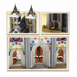 Reobrix 66027 Medieval Church European Architecture 3468Pcs Modular Building Blocks Bricks Kids Toy Reobrix 66027 Medieval Church European Architecture Modular Building Blocks Bricks