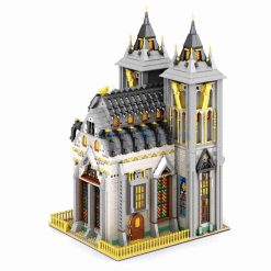 Reobrix 66027 Medieval Church European Architecture 3468Pcs Modular Building Blocks Bricks Kids Toy Reobrix 66027 Medieval Church European Architecture Modular Building Blocks Bricks