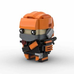 Star Wars Mandalorian Brickheadz Action Figures Model Collection Building Blocks Kid Toys Star Wars Mandalorian Brickheadz Action Figures Model Collection Building Blocks