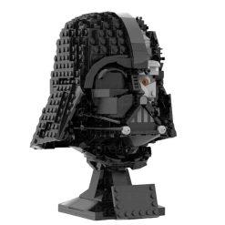 Star Wars Battle Damaged Darth Vader MOC-115859 Helmet Bust Mask Collection 797Pcs Building Blocks Kids Toy Star Wars Battle Damaged Darth Vader MOC-115859 Helmet Bust Mask Collection Building Blocks Kids Toy