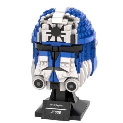 Star Wars Commander Jesse MOC-94800 501 Legion Helmet Bust Mask Collection Building Blocks