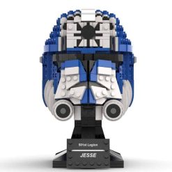 Star Wars Commander Jesse MOC-94800 501 Legion Helmet Bust Mask Collection 686Pcs Building Blocks Kids Toy Star Wars Commander Jesse MOC-94800 501 Legion Helmet Bust Mask Collection Building Blocks